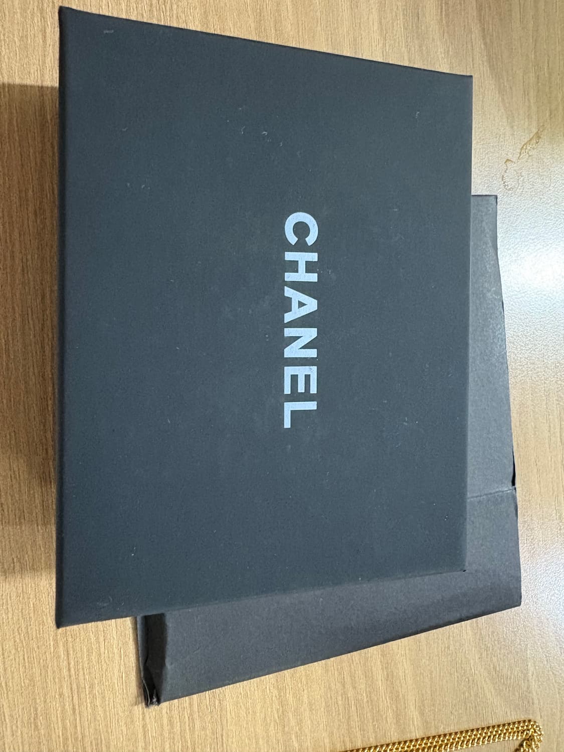 샤넬 블랙 하트 팬던트 목걸이 상품이미지2