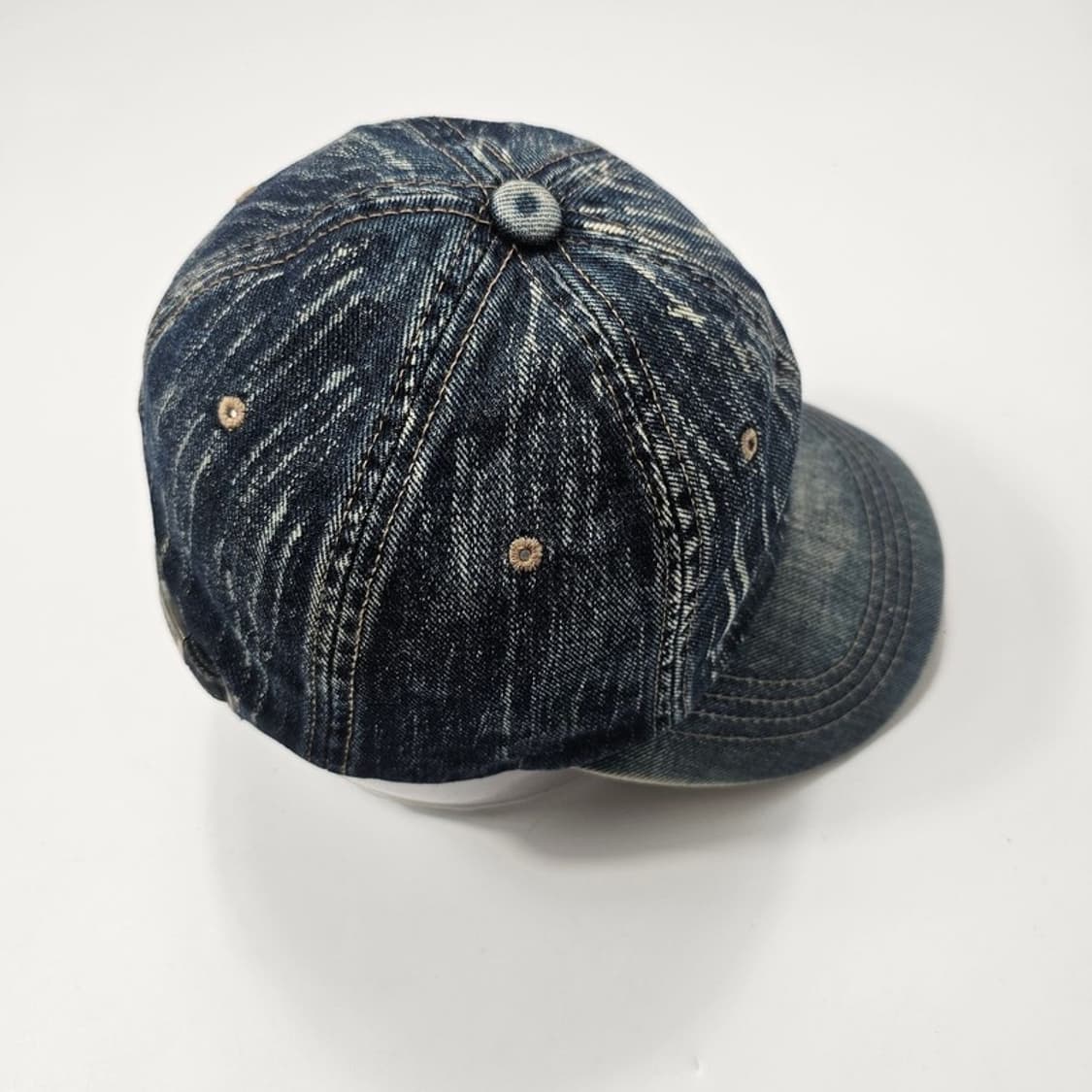 루돌프 발렌티노 빈티지 데님 볼캡 상품이미지4
