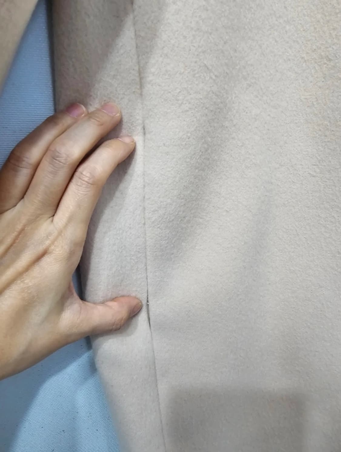 한섬 마인 MINE 핸드메이드 캐시미어 오버핏 코트 ~FREE 상품이미지5