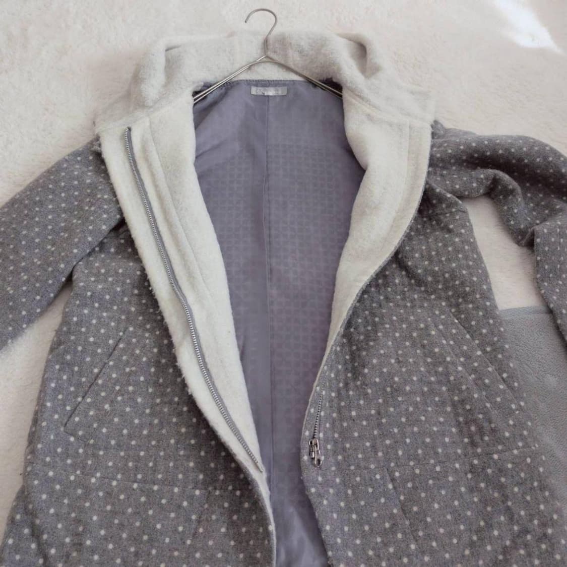 그레이 도트 자켓 상품이미지7