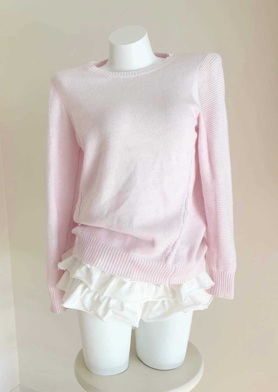 쿨핑 니트 연핑크 히메갸루 러블리 달천깔 상품이미지2