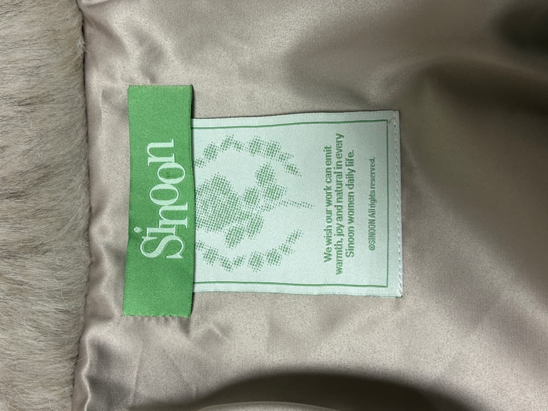 시눈 퍼자켓 HEAVY MIX FUR JACKET (ASH BROWN) 상품이미지5