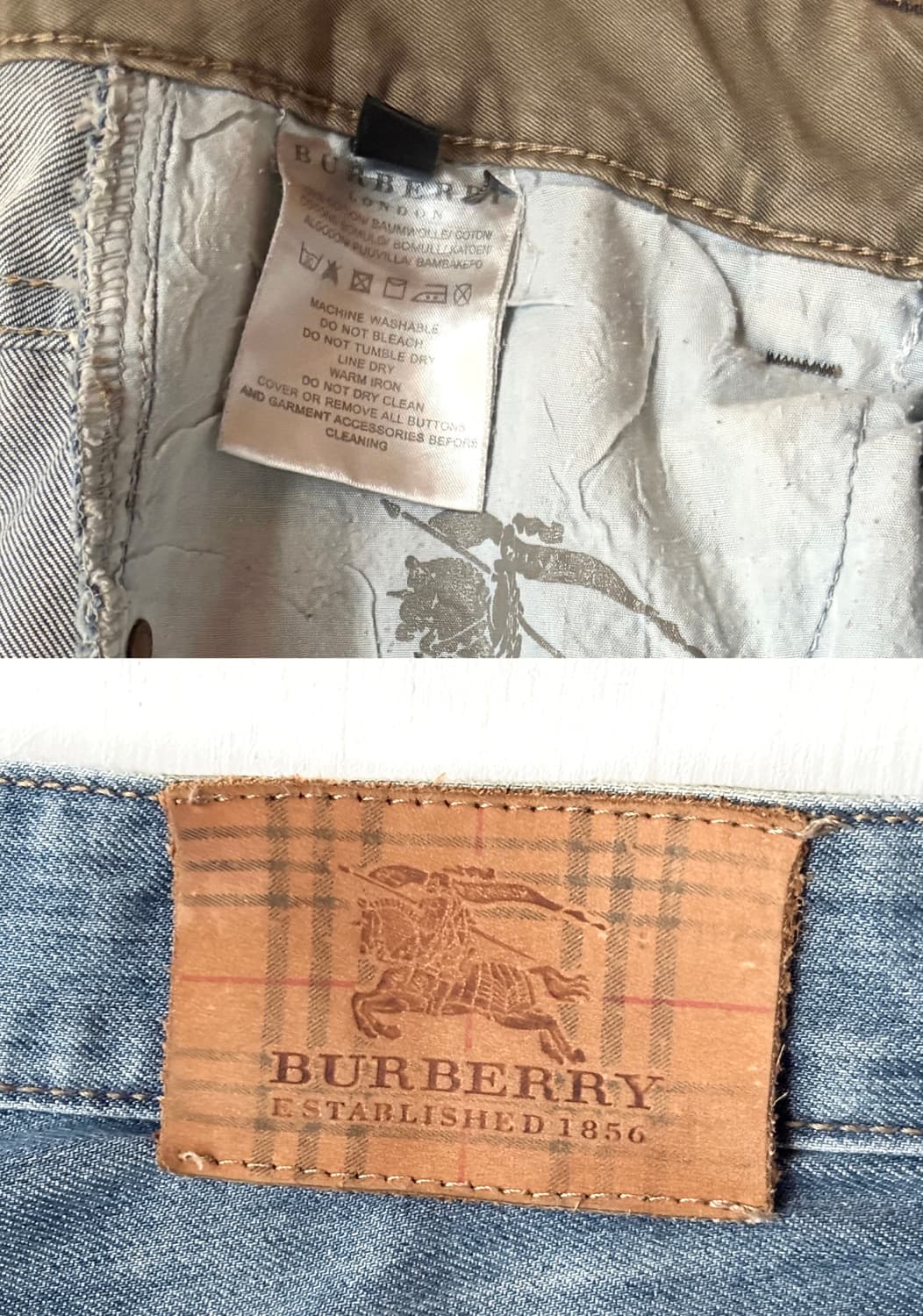 BURBERRY LONDON 데님팬츠 / Indigo 상품이미지10