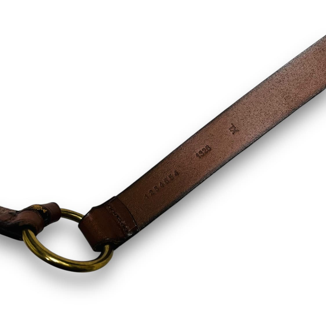 폴로 랄프로렌 트라이 더블 스트랩 O링 레더 벨트 상품이미지10