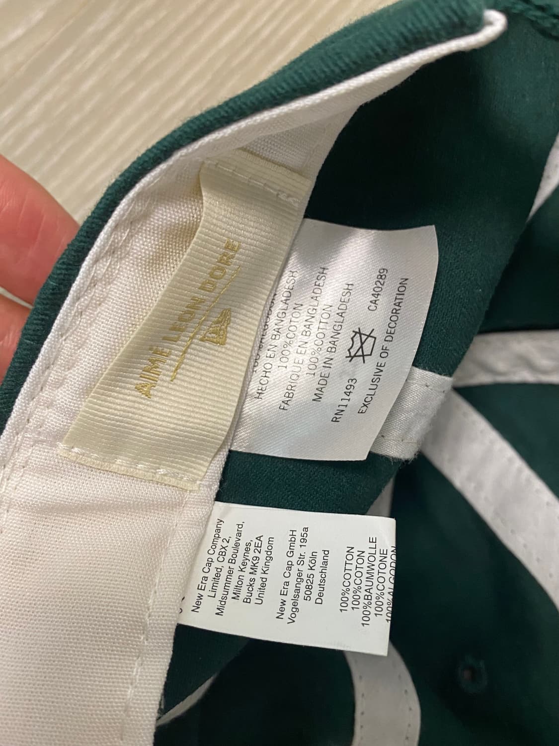 Aime leon dore 캡 모자 판매합니다 상품이미지3