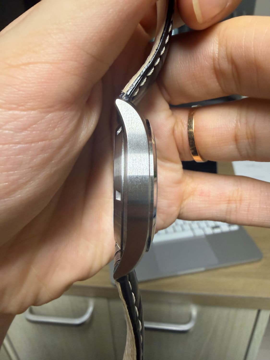 해밀턴 머피 38mm 가죽 상품이미지3