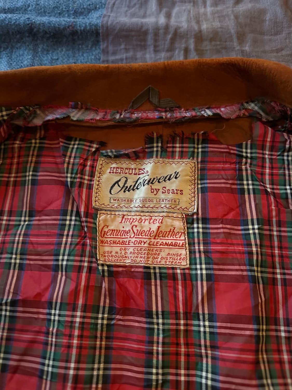 50s Hercules Dear Skin Leather Jacket 상품이미지9