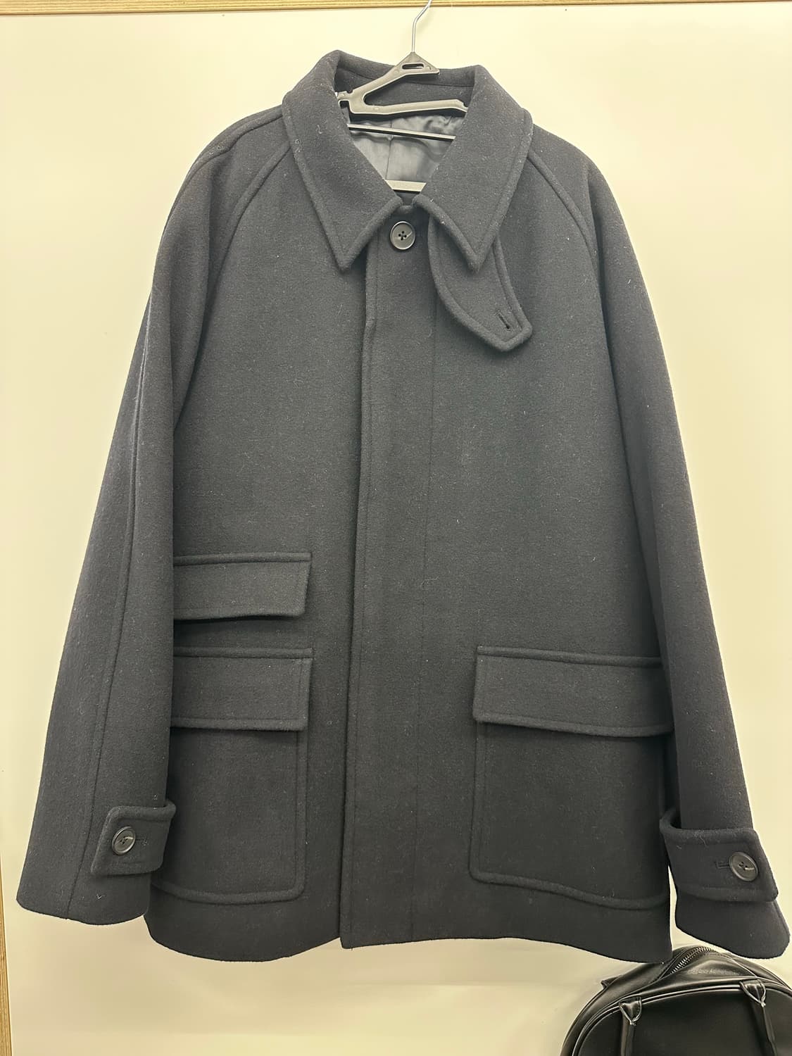 무탠다드 오버사이즈 하프 코트 상품이미지1