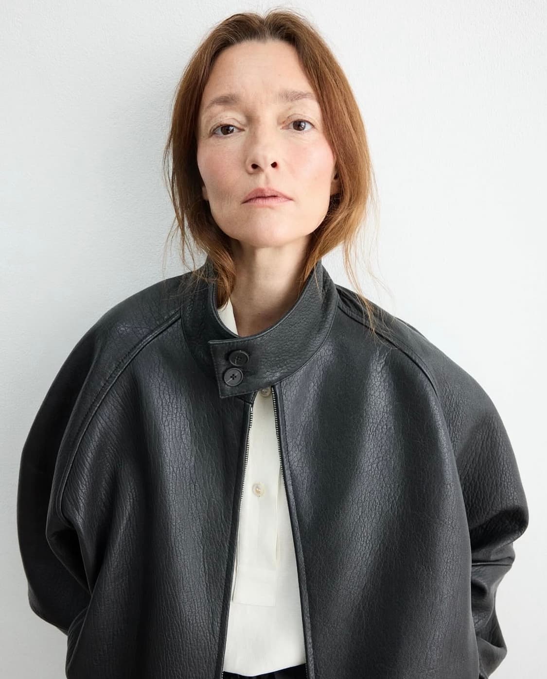 스튜디오 니콜슨 텍스터드 레더 자켓 S 상품이미지10