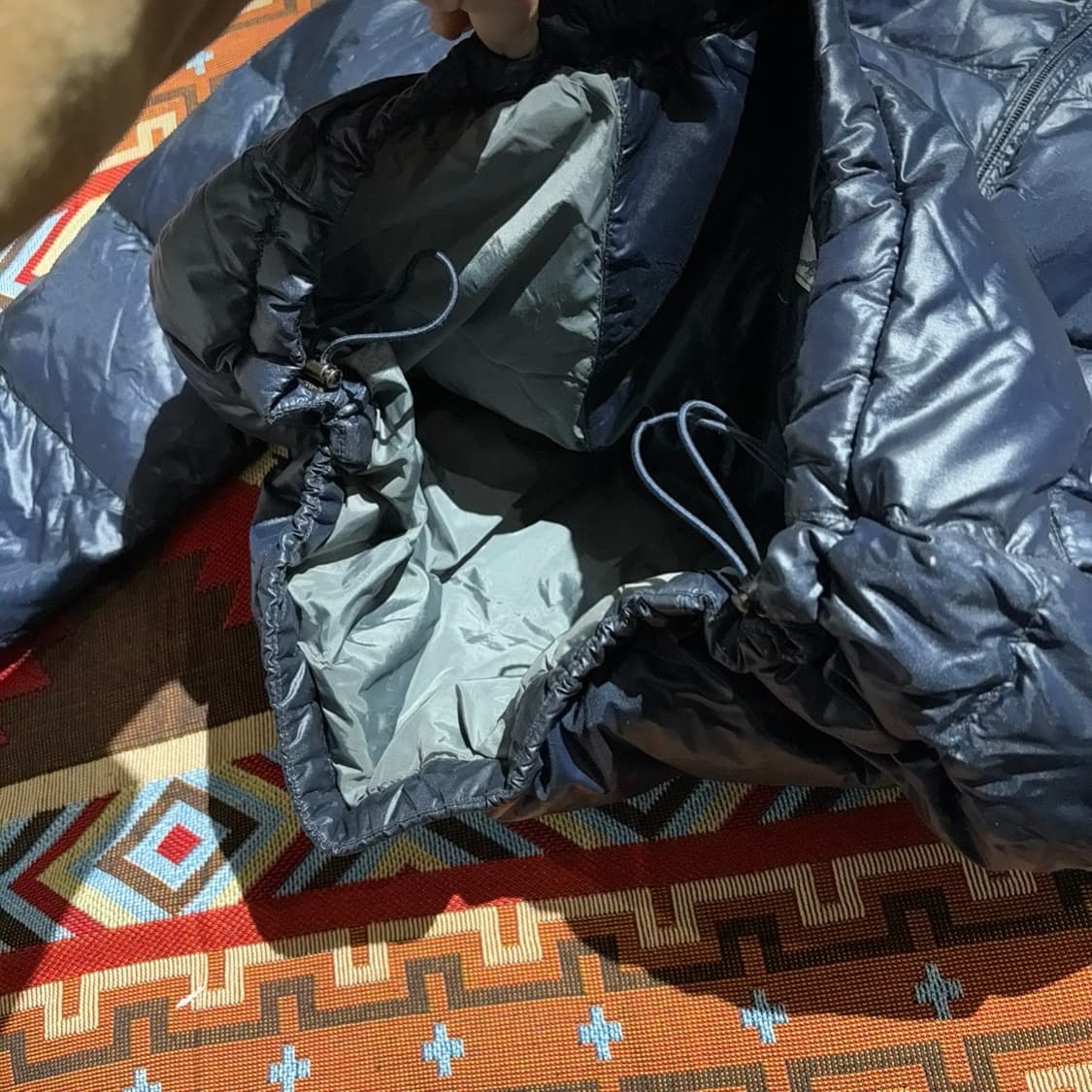 빈폴 빈티지 유광 후드 패딩 상품이미지2