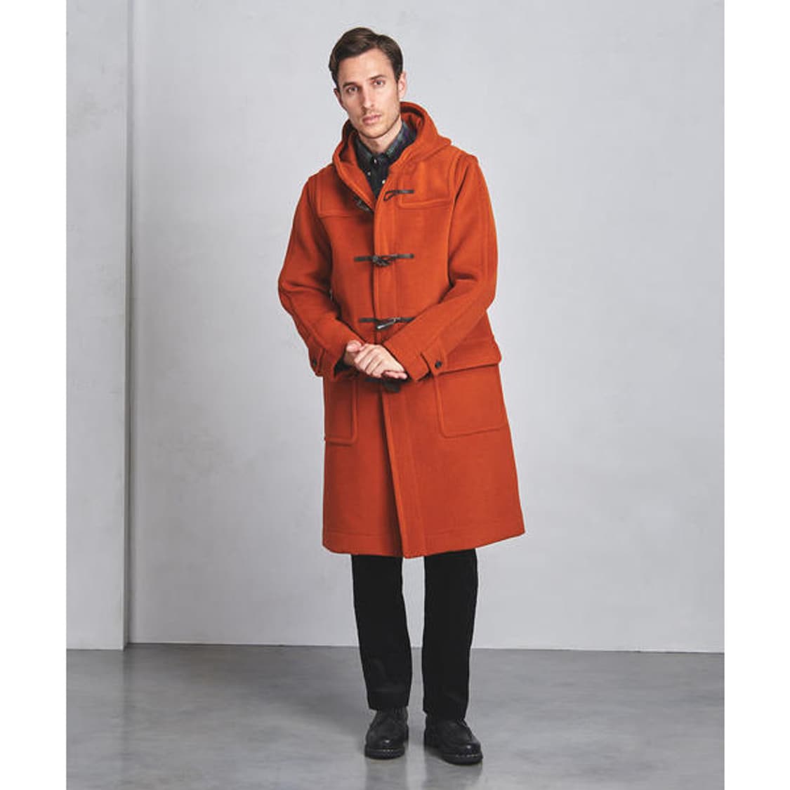 인버티어 말라리우스 Mallalieus 롱 더플 코트 40사이즈 상품이미지3