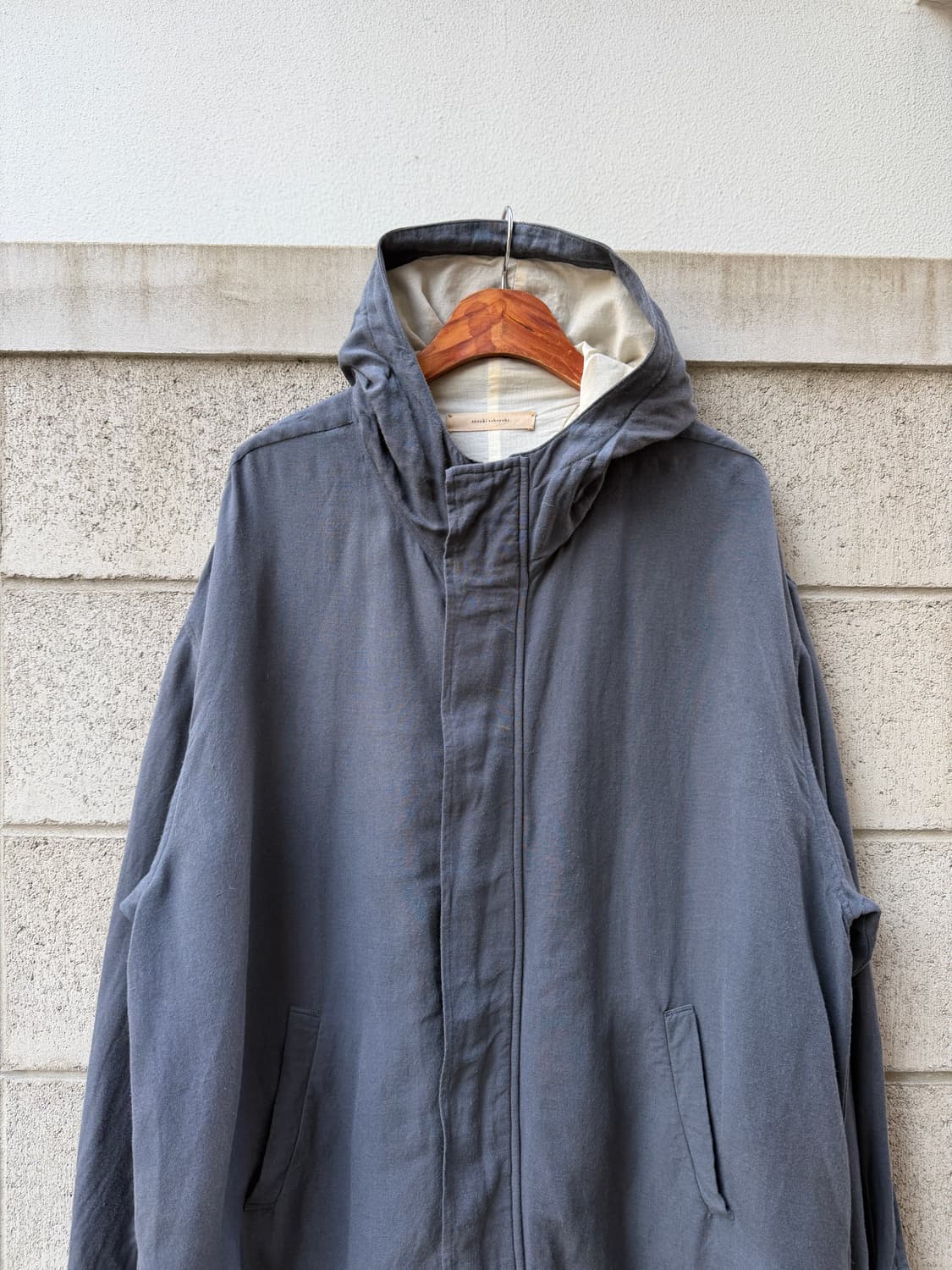 SUZUKI TAKAYUKI LINEN PARKA 스즈키타카유키린넨자켓 상품이미지3
