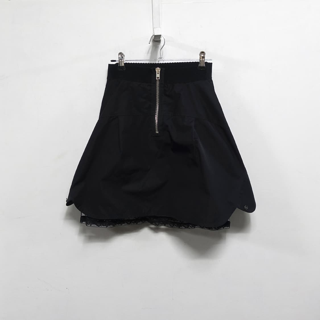 [0]ALEXANDERWANG 알렉산더왕 레이스 레이어드 포플린 스커트 상품이미지4