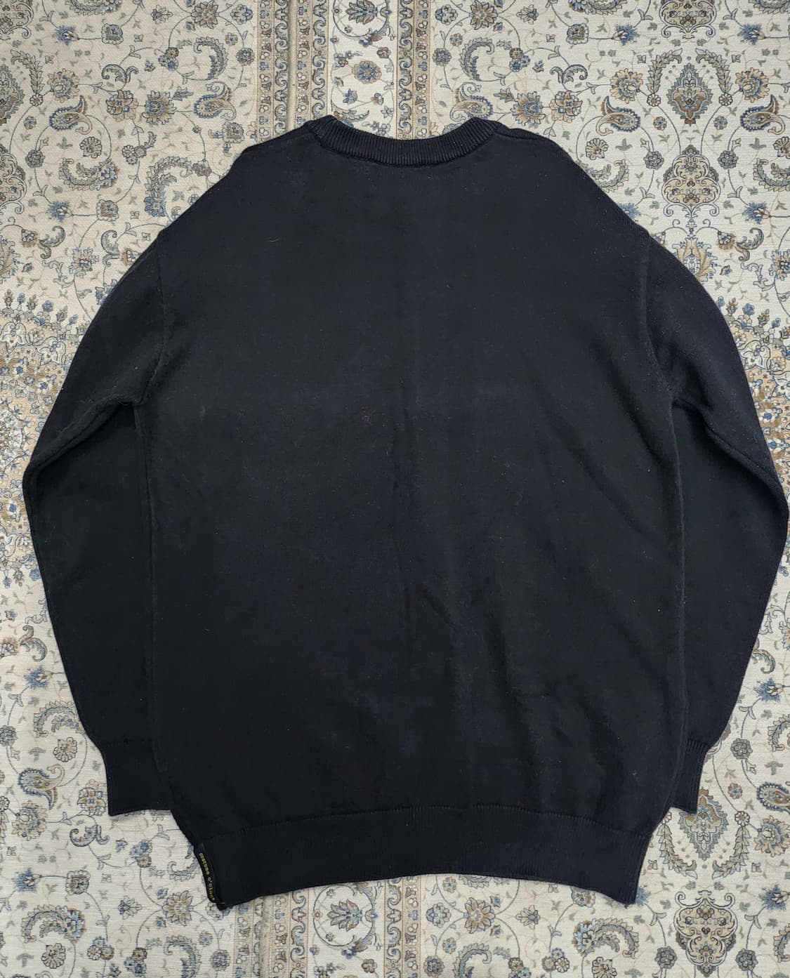 커스텀어클락 블랙 니트 스웨터 M 상품이미지2