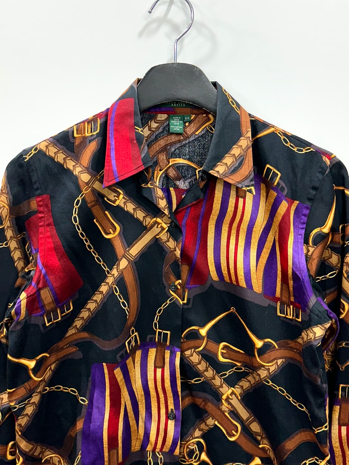 폴로 랄프로렌 여성 풀프린팅 셔츠 S 상품이미지2