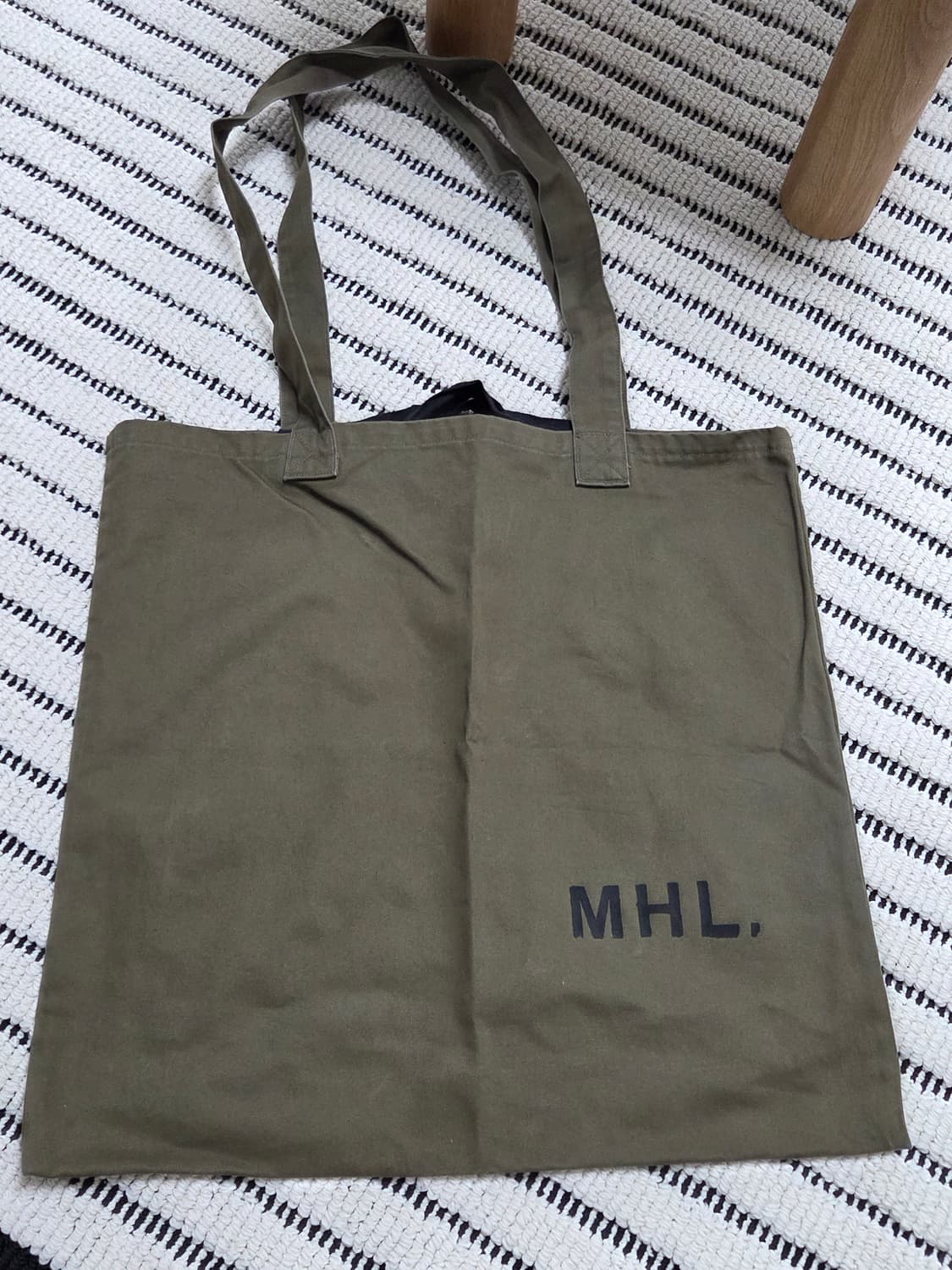 MHL 에코백 카키브라운 상품이미지1