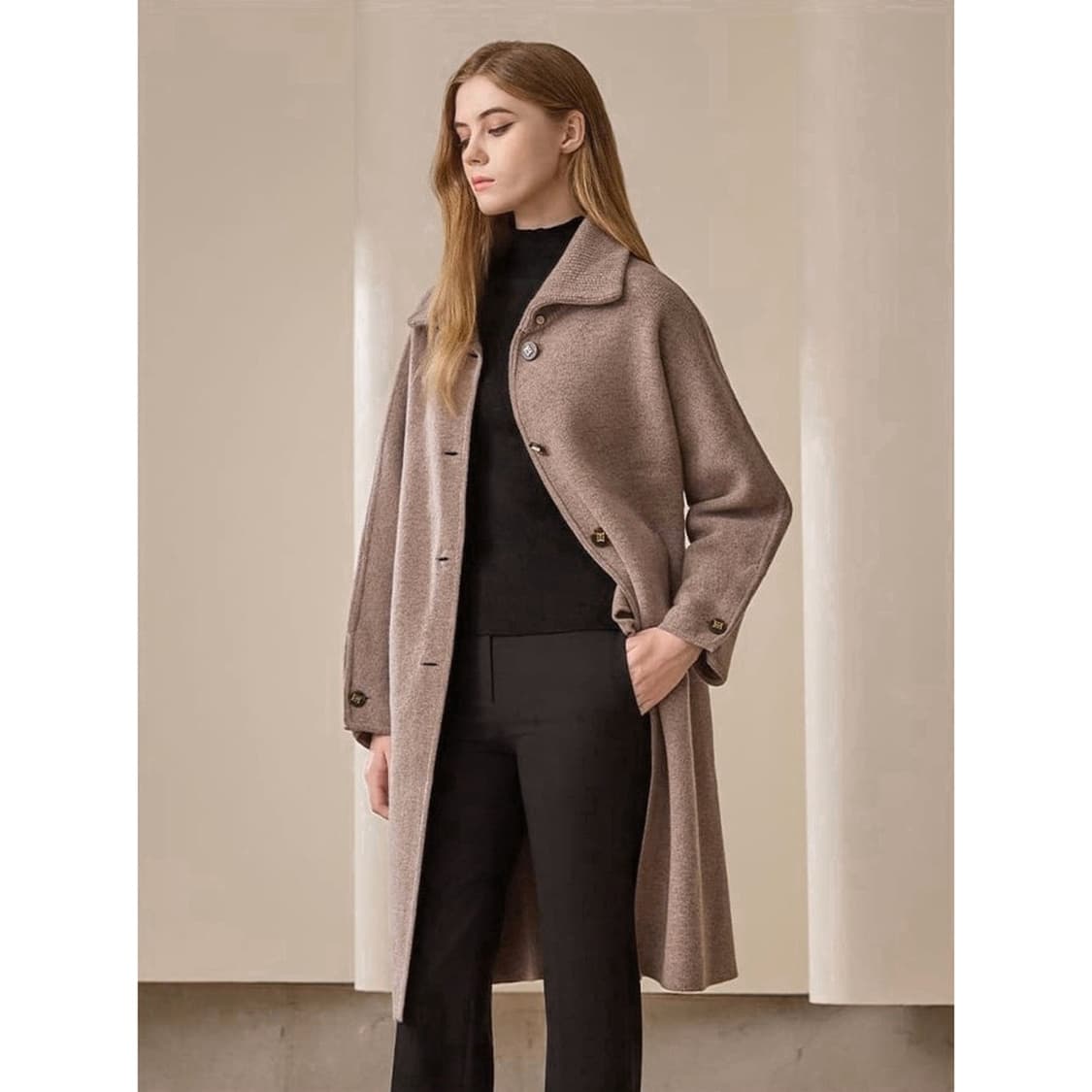 에스까다 ESCADA 25 울 니트 코트 상품이미지1