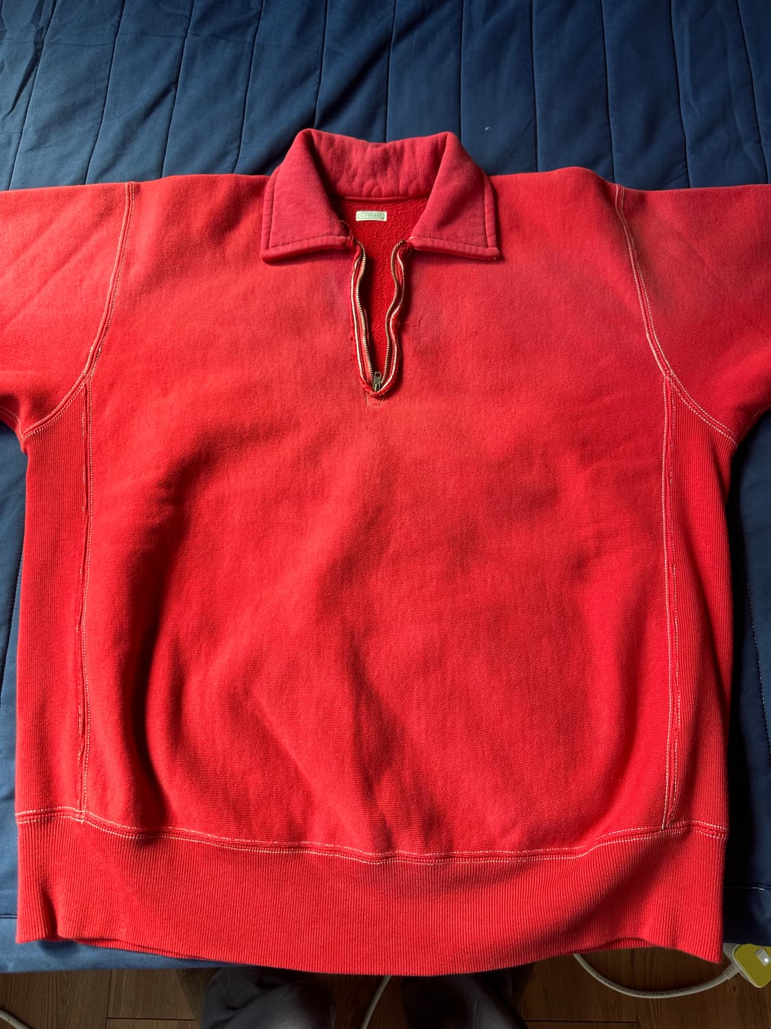 A.Presse vintage sweatshirts Red 3사이즈 상품이미지1