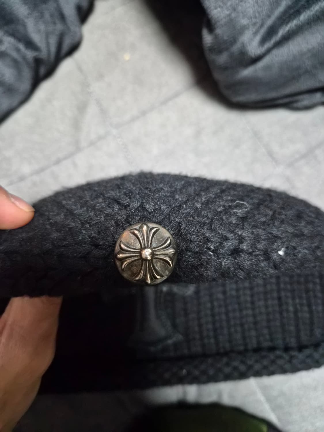 크롬하츠 캐시미어 크로스 비니 상품이미지2