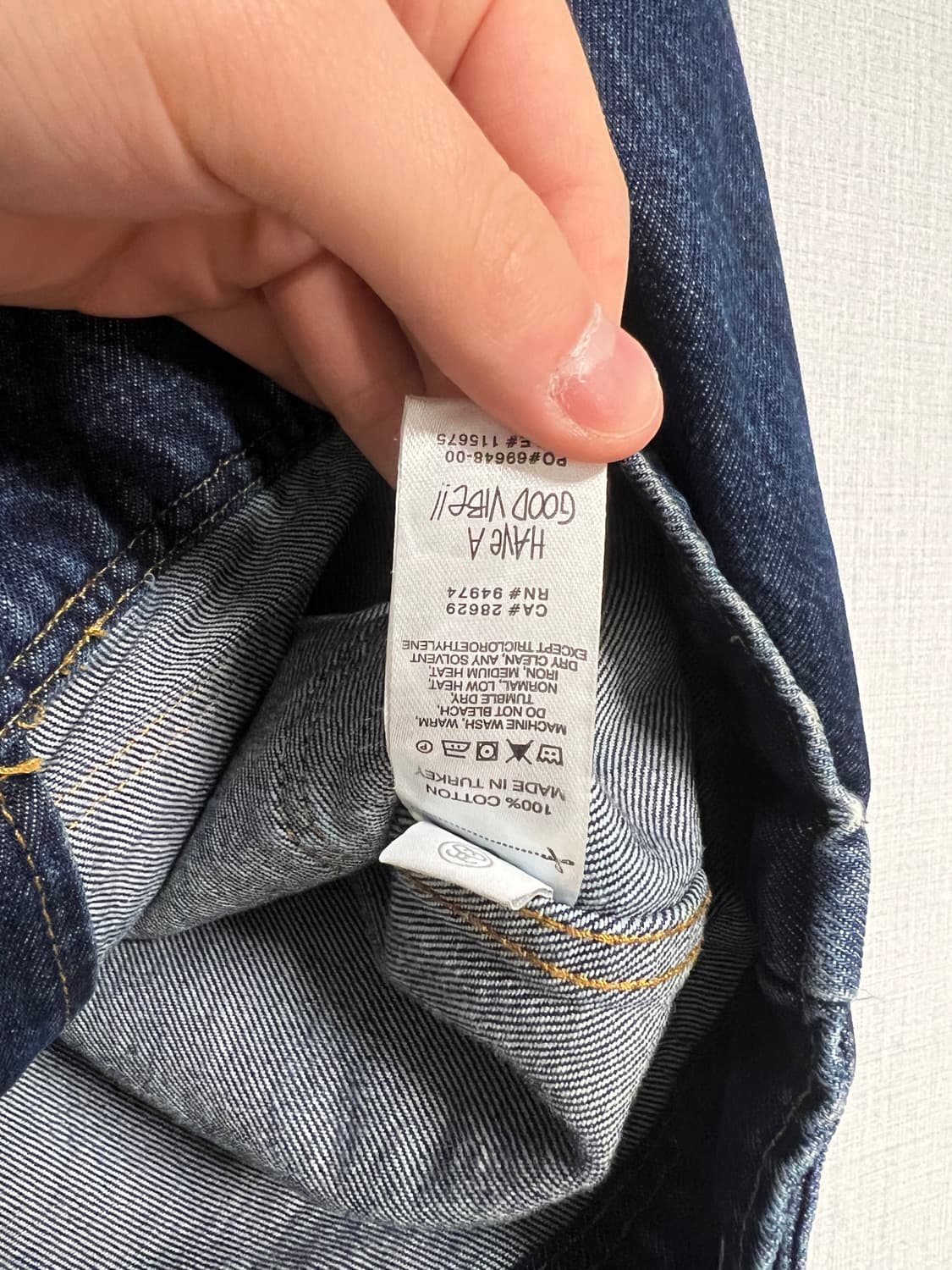 스투시 SS 링크 집 워크 자켓 원 워시 L 상품이미지4