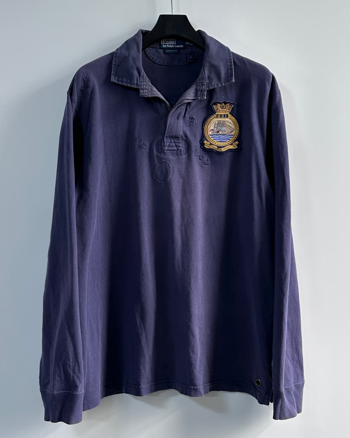 폴로 디스트레스드 럭비 셔츠 (va.117) 상품이미지1