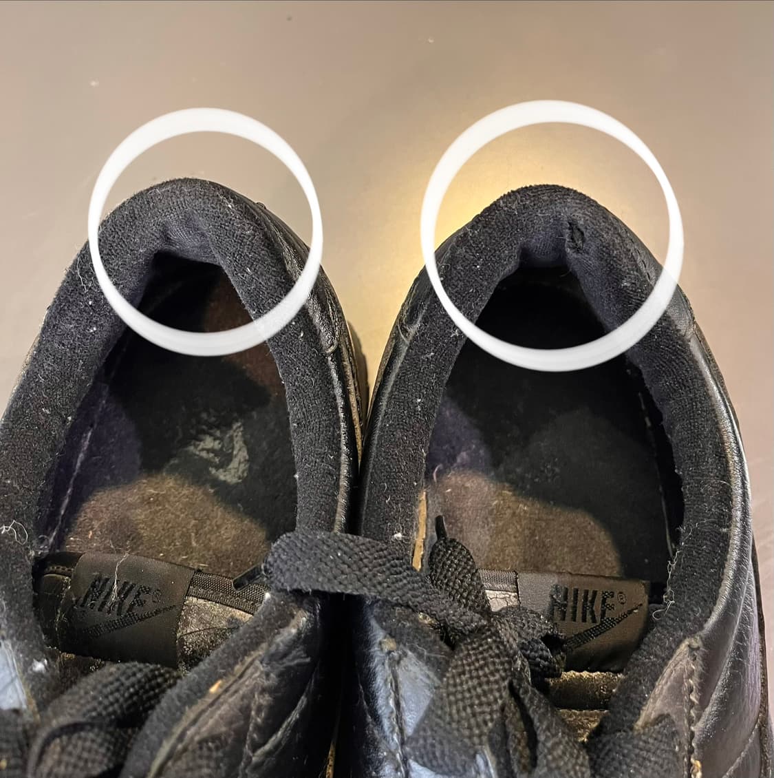 나이키 코르테즈 레더 블랙 (300mm) 상품이미지7