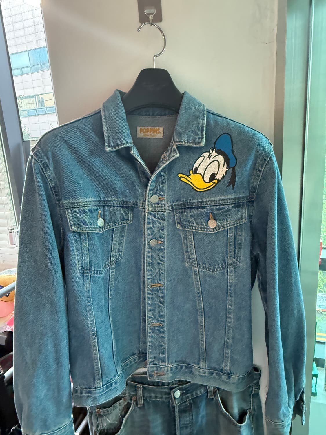 VTG POPPINS × Disney Donald Duck 데님 자켓 상품이미지3