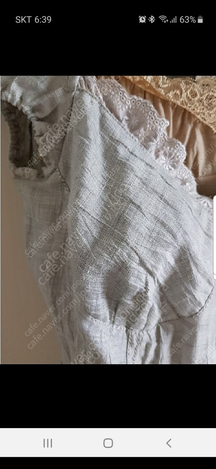 모조에스핀 블라우스 상품이미지5