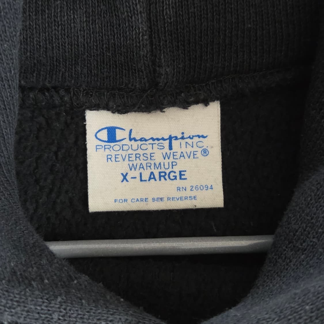 챔피온 블루택 리버스위브 프린팅 기모 후드티 XL  상품이미지4