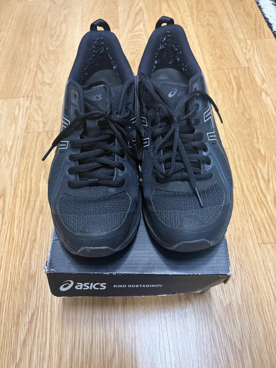 아식스 키코 젤버즈1 블랙 7.5(255) 판매합니다 상품이미지2