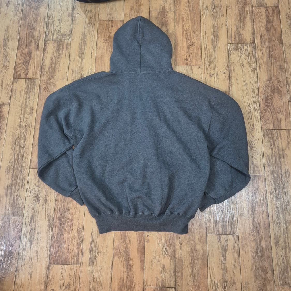 00s 러셀 후드집업 다크 그레이 메이드인 멕시코 상품이미지2