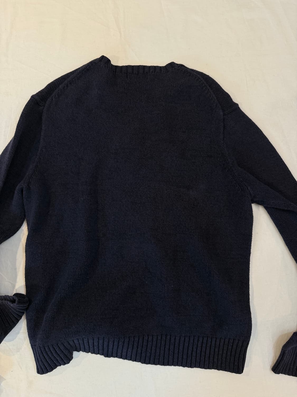 폴로 랄프로렌 대장급 폴로베어 성조기 니트 네이비 상품이미지5