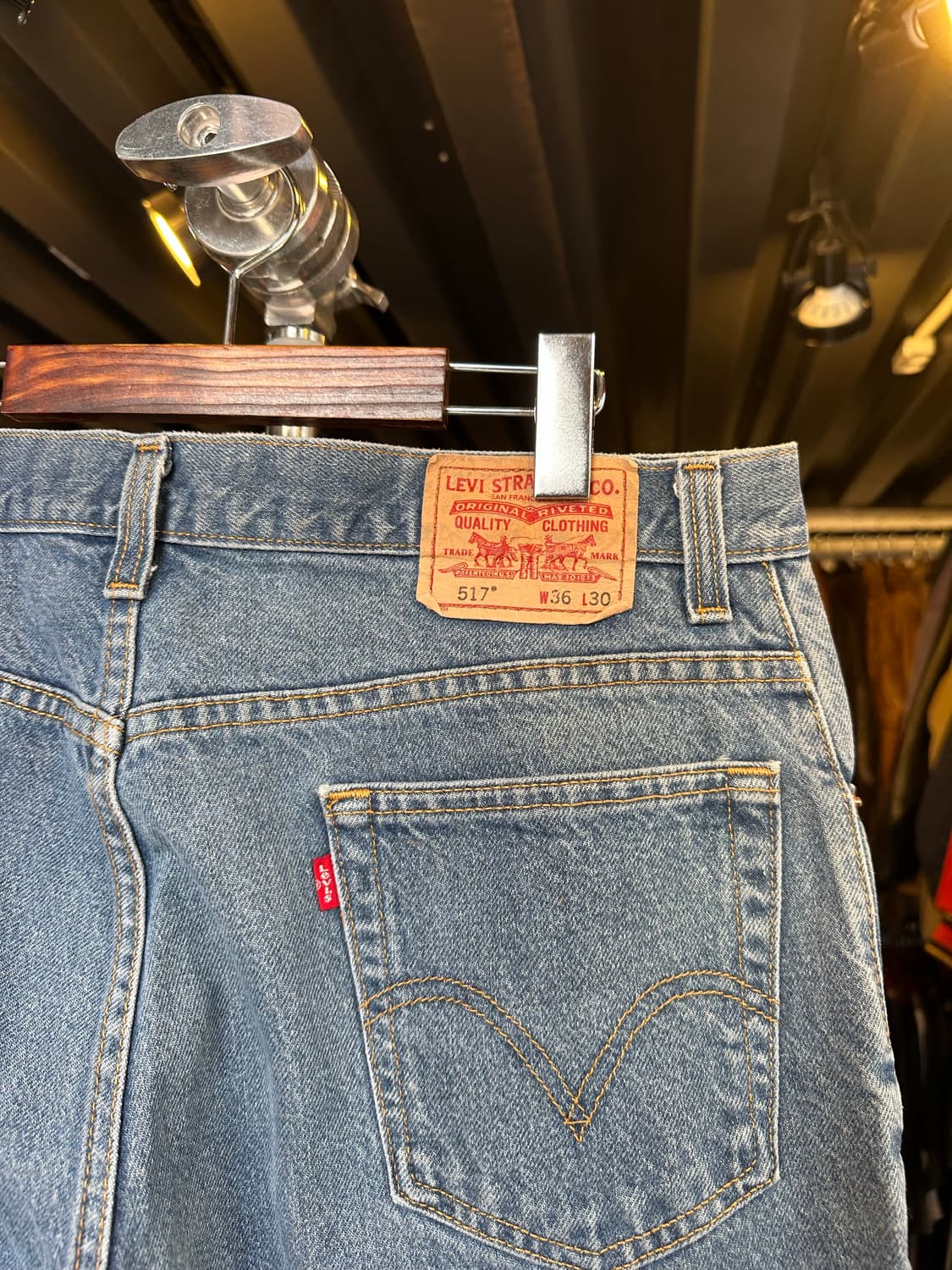 리바이스517 부츠컷 데님 팬츠 36x30 상품이미지7