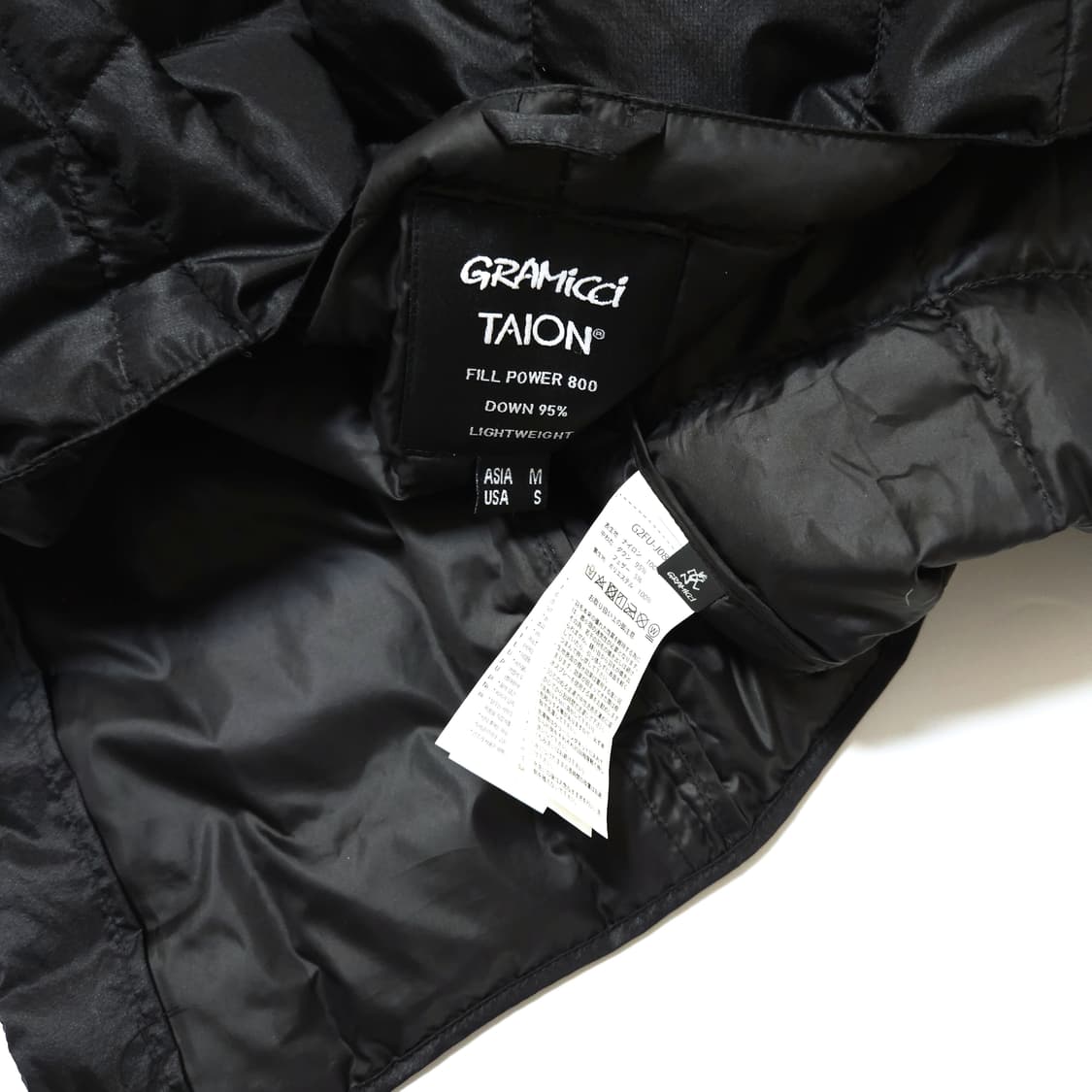 그라미치 X 타이온 800 라이트웨이트 경량 패딩 자켓 상품이미지7