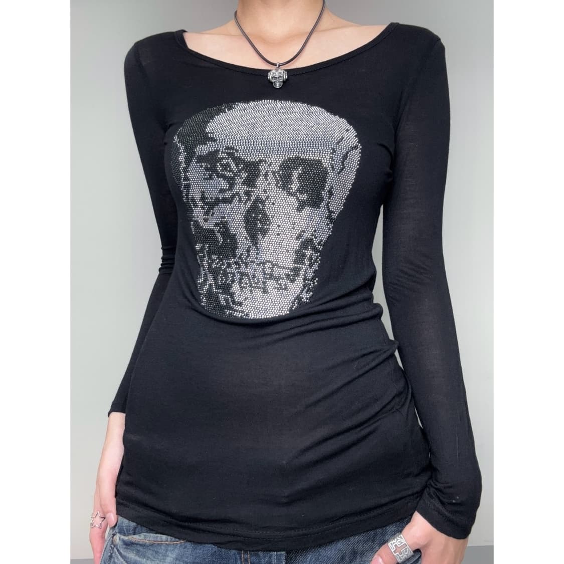 빈티지 락시크 펑크 롱슬리브 상품이미지1