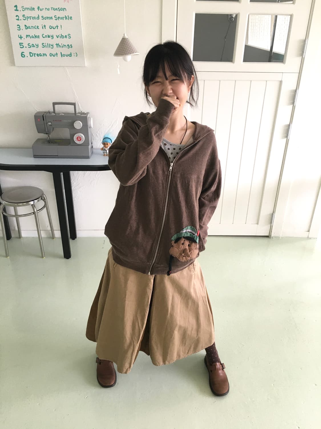 BEAMS BOY SKIRT 상품이미지3
