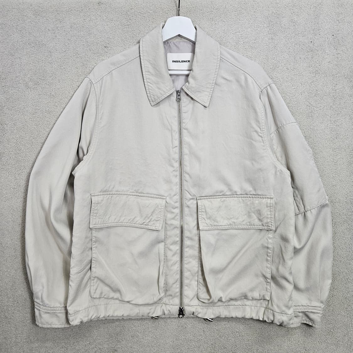 인사일런스 드레이프 플라이트 블루종 S 크림 상품이미지2