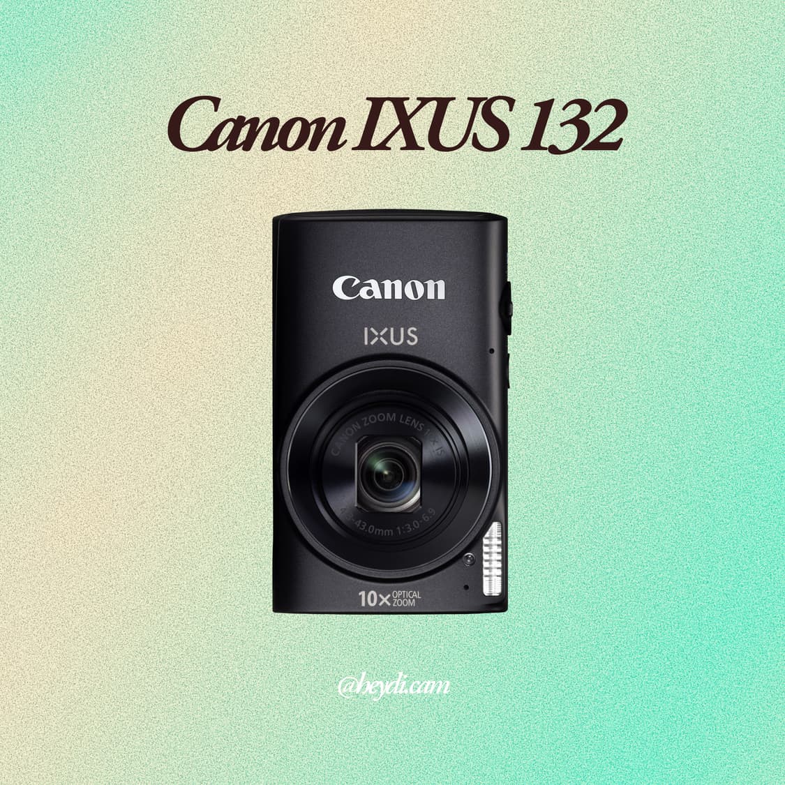 (헤일리 비버 하음) 캐논 ixus132 ixy90f 블랙 상품이미지1