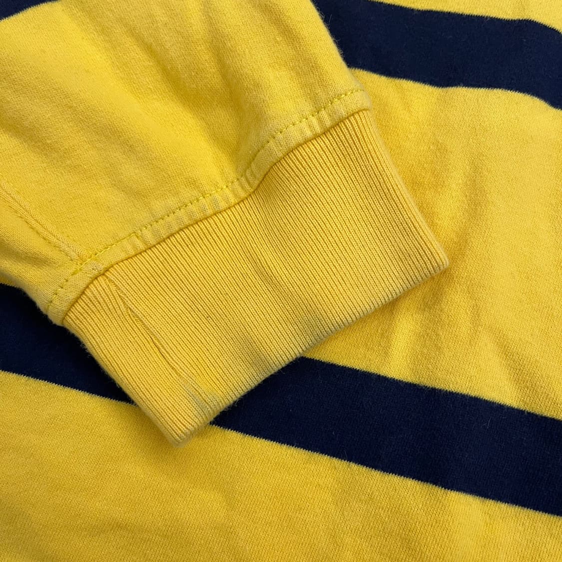 폴로 랄프로렌 옐로우 꿀벌 스트라이프 카라 긴팔티셔츠 상품이미지7
