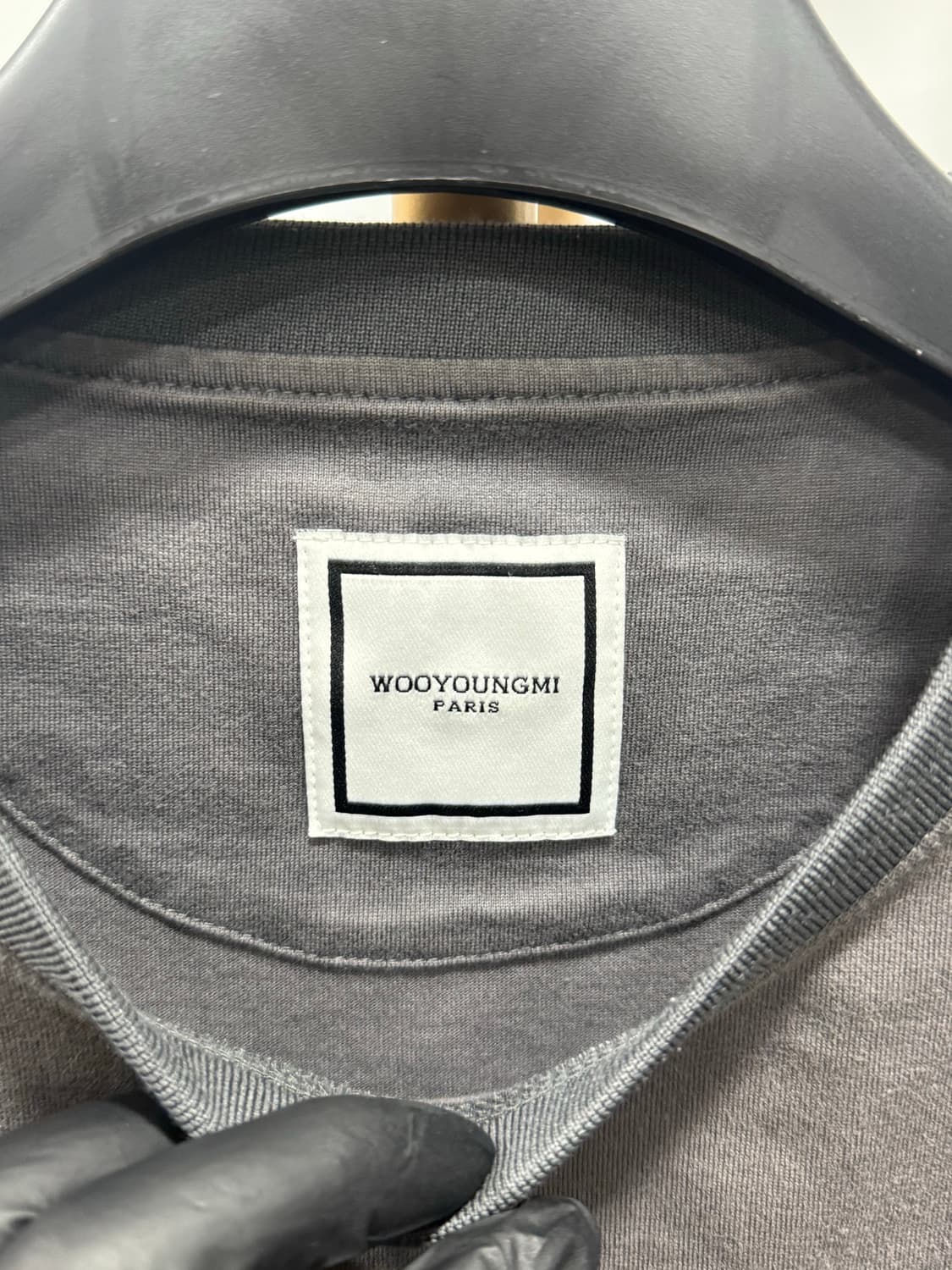 우영미 백로고 롱슬리브 46사이즈 상품이미지5