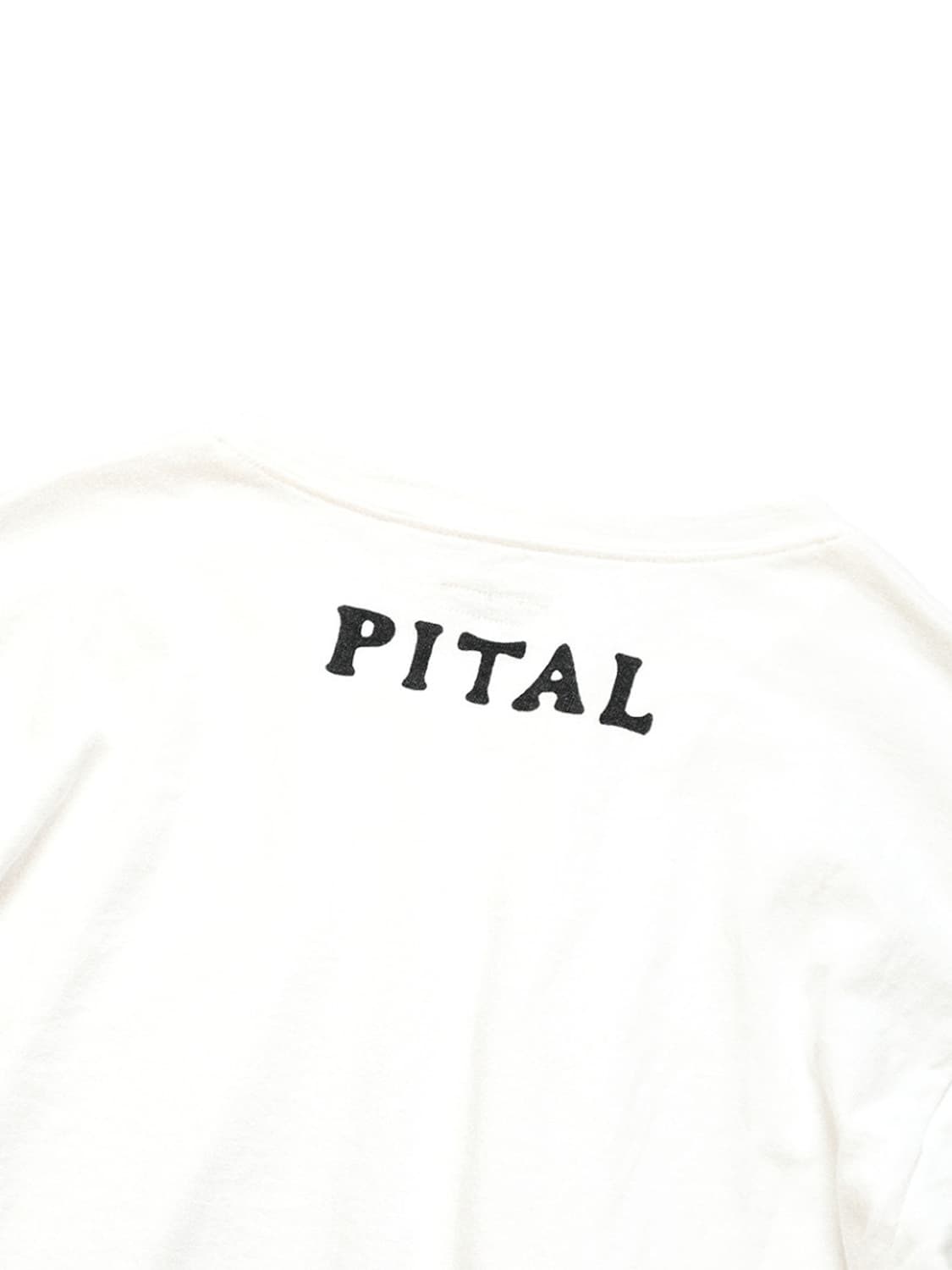 캐피탈 20-T 크루론 티셔츠 캐피탈 패치 화이트 상품이미지4