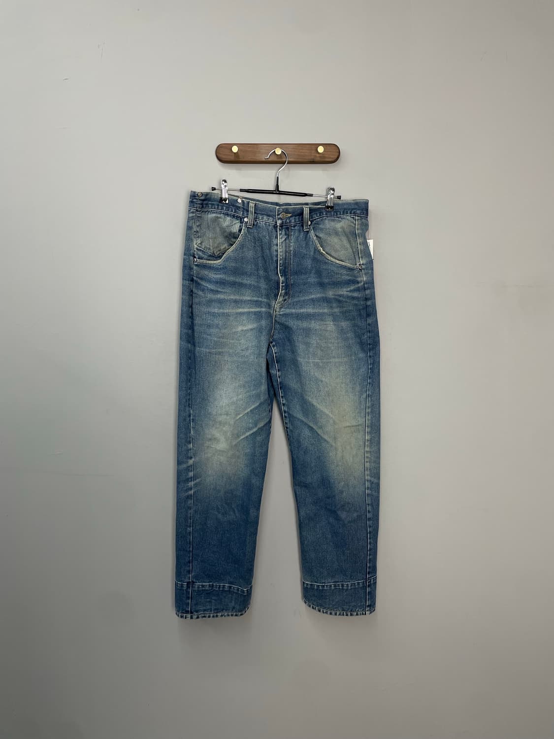 빈티지 워싱 데님 팬츠 H1549 상품이미지2