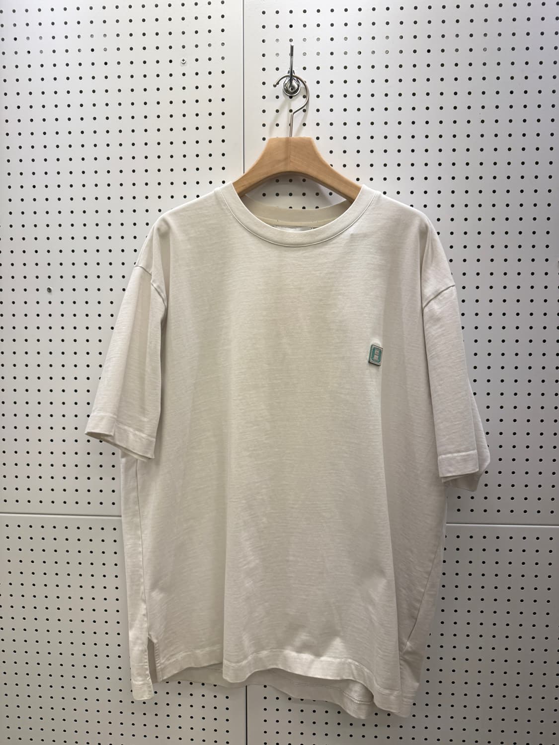 솔리드옴므 백 로고 프린트 반팔 티셔츠 U448 상품이미지2