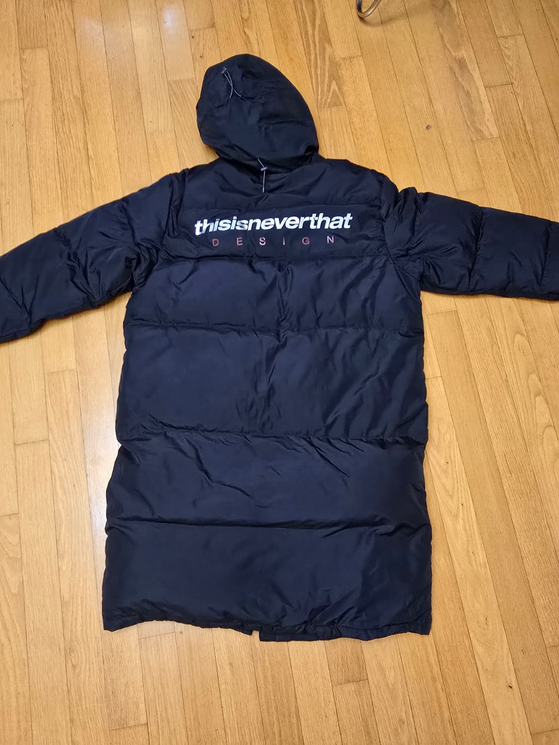 디스이스네버댓 롱패딩 L 판매 상품이미지2