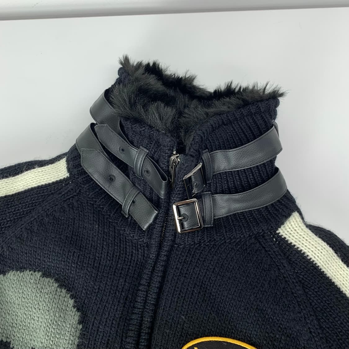 밴슨 레더 스컬 코위찬 자켓 상품이미지6