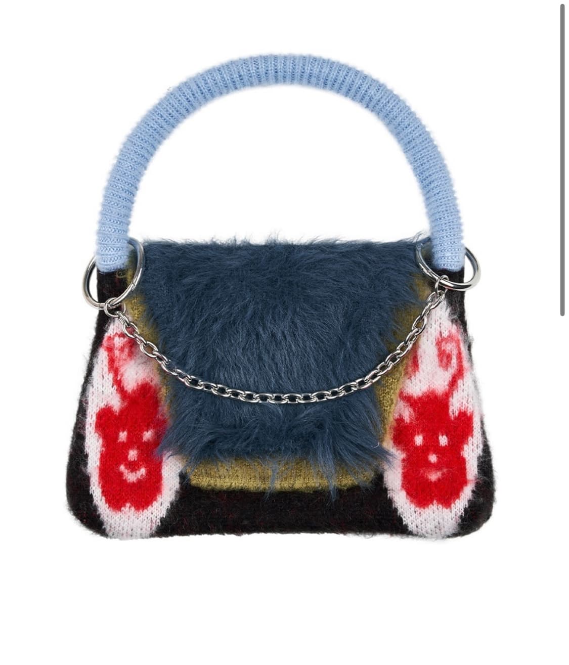 유쓰배쓰 Fairy knit shoulder bag_black 상품이미지1
