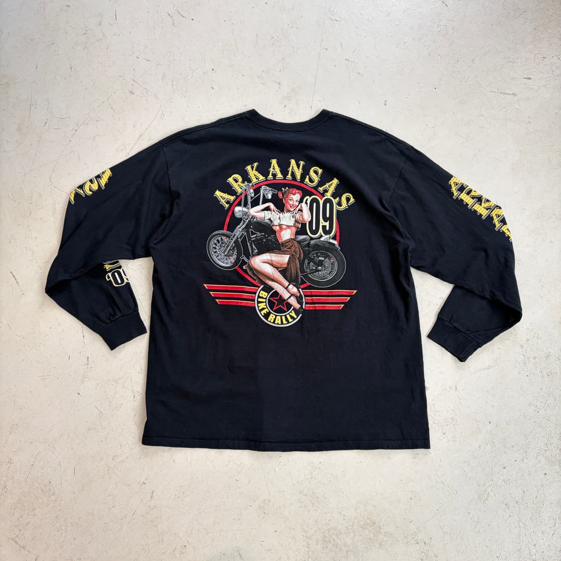 00s 아칸소 바이크 랠리 기념 빈티지 롱슬리브 2XL 상품이미지1