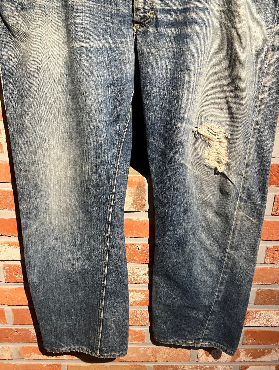 70s USA 빈티지 LEE 리 라이더스 데님 팬츠 상품이미지4