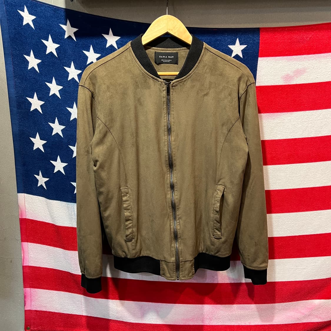 자라 맨 스웨이드 자켓 상품이미지1