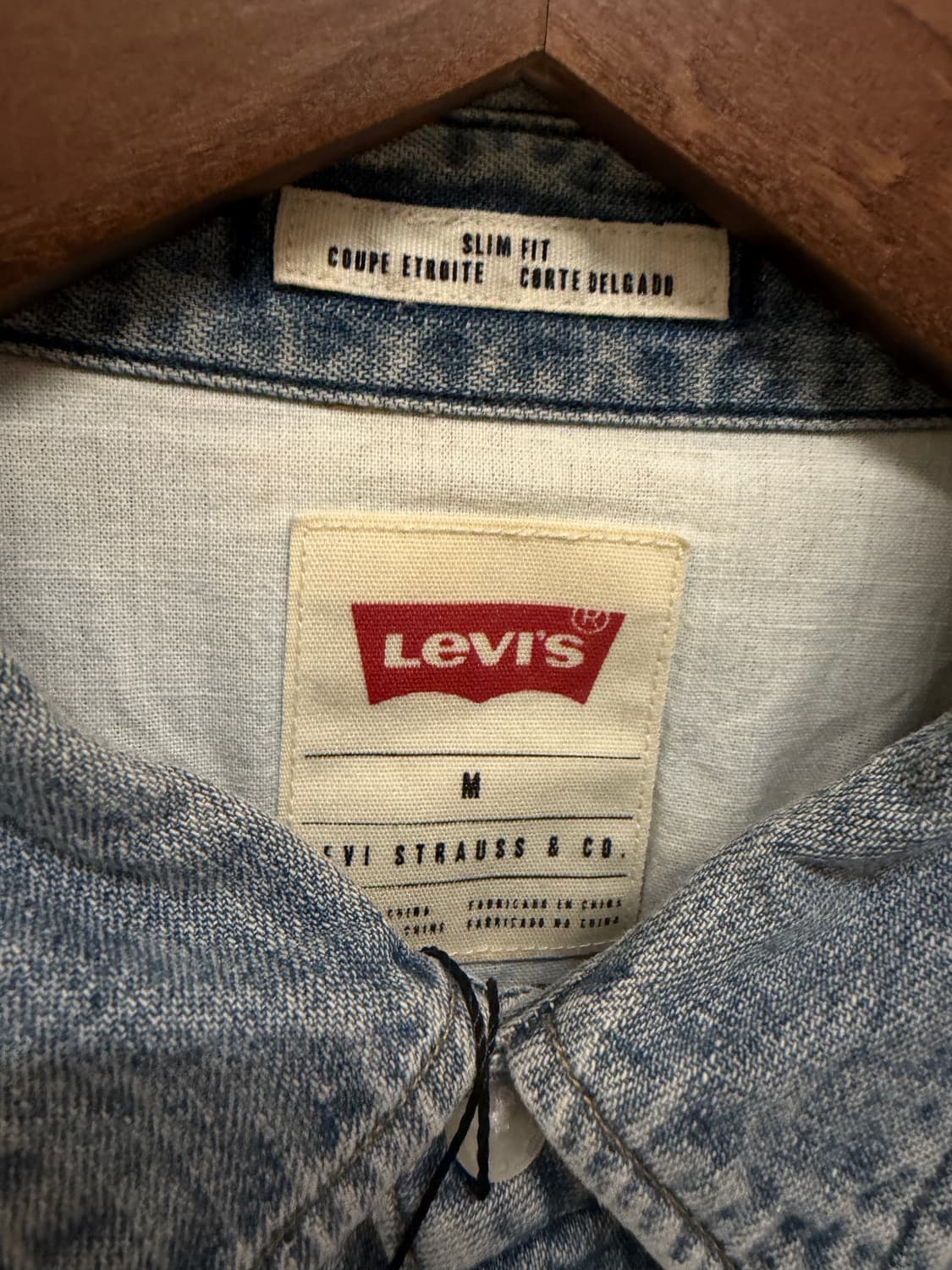 N114. 리바이스 데님셔츠 상품이미지2